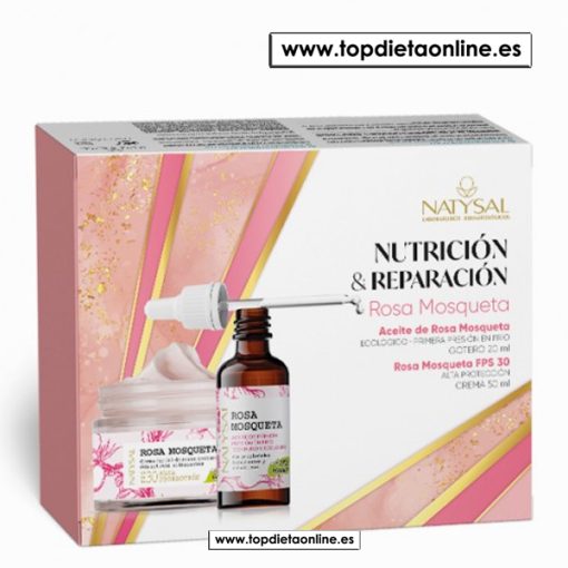 Pack nutrición y reparación rosa mosqueta Natysal